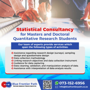 Statistical Consultancy for Masters and Doctoral Quantitative Research Students